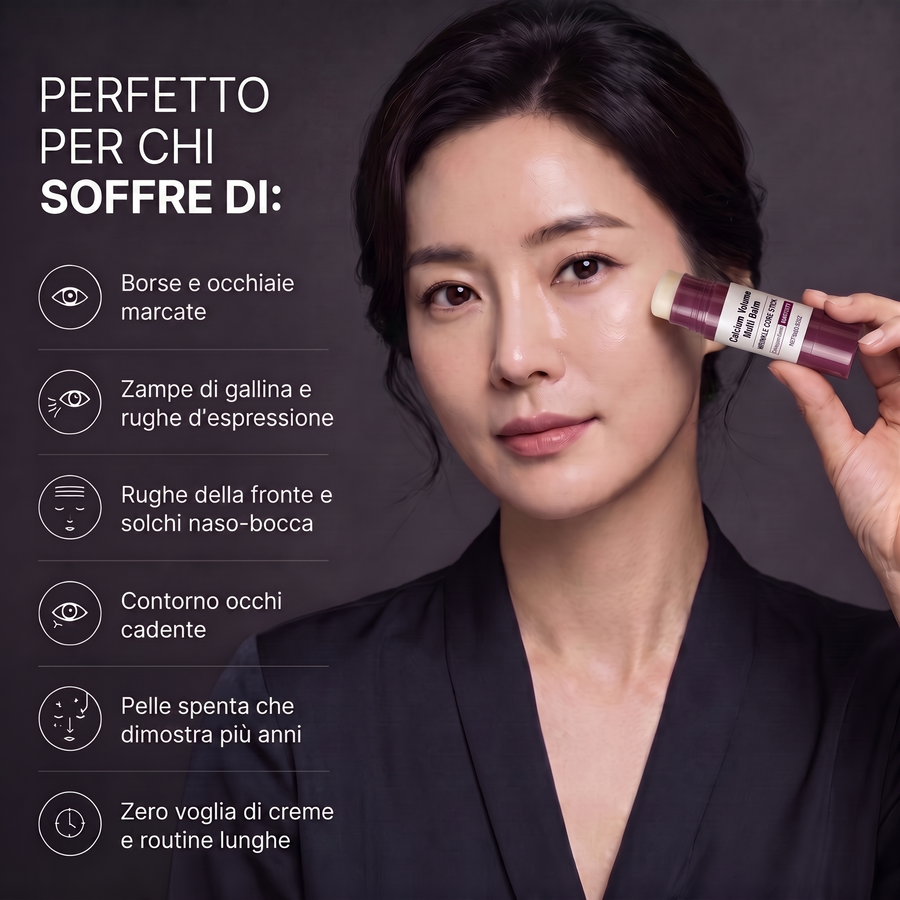 Perfetto per chi soffre di borse, occhiaie e rughe